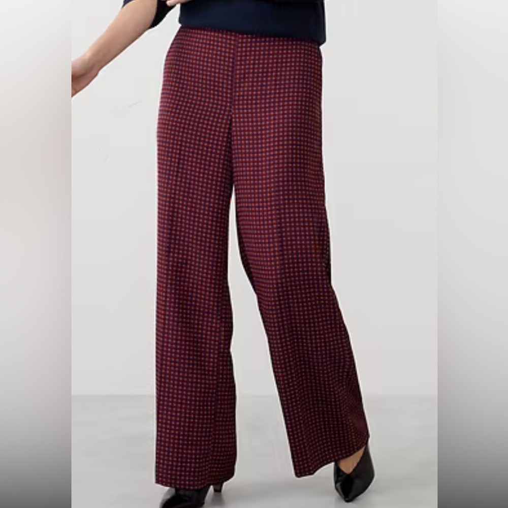 NWT Banana Republic Wide Leg Satin Pants